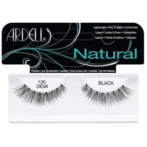Natural Lashes - 120 Demi Black 